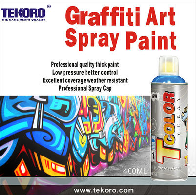 Fading Resistant 400ml Graffiti Spray Paint with Three Years Validity for Artists and Professionals