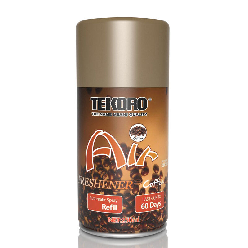 Tekoro Coffee Flavour Air Freshener Автоматическое наполнение распылением с вместимостью 200 мл и сертификацией CE, RoHS, SGS, GMP